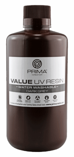 PrimaCreator-Value-Wasserabwaschbares-UV-Harz-1000-ml-dunkelgrau-PV-Resin-B405-1000-CL-28947