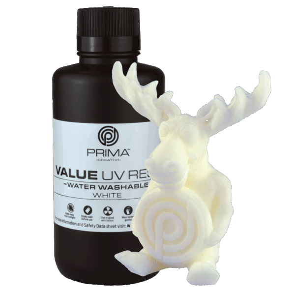 PrimaCreator-Value-Water-Washable-UV-Resin-500-ml-White-PV-Resin-B405-0500-WH-25305 PrimaCreator-Value-Water-Washable-UV-Resin-500-ml-White-PV-Resin-B405-0500-WH-25305