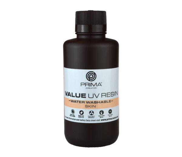 PrimaCreator Value Water Washable UV Resin - 500 ml - Skin 1 PrimaCreator-Value-Water-Washable-UV-Resin-500-ml-Skin-PV-Resin-B405-0500-CL-25309