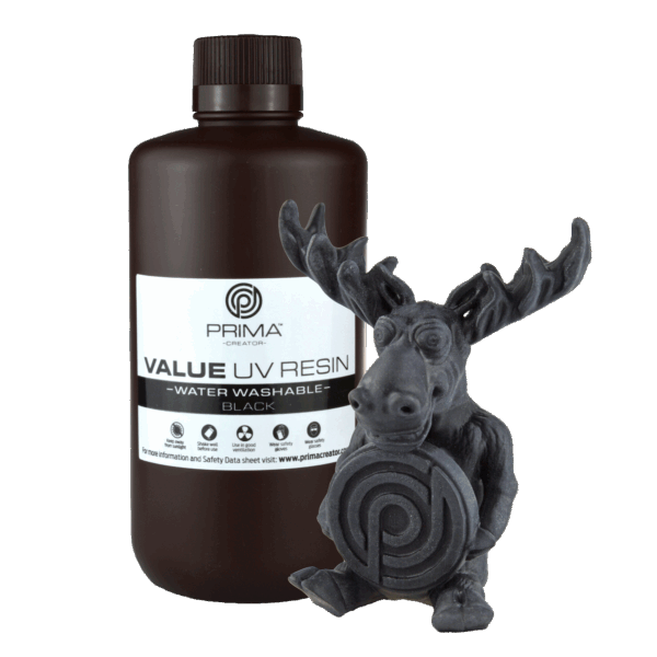 PrimaCreator-Value-Water-Washable-UV-Resin-1000-ml-Black-PV-Resin-B405-1000-BK-25315 PrimaCreator-Value-Water-Washable-UV-Resin-1000-ml-Black-PV-Resin-B405-1000-BK-25315