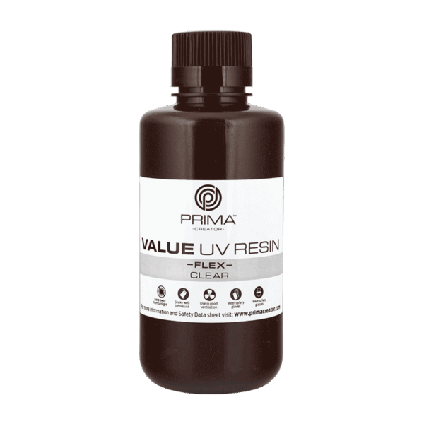 PrimaCreator-Value-Flex-UV-Resin-500-ml-Clear-PV-RF-B405-0500-CL-24595