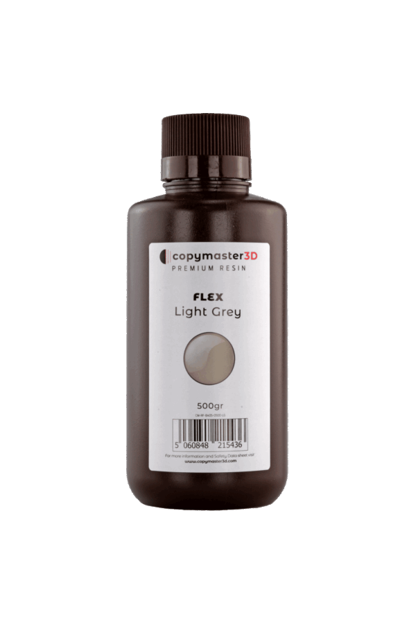Copymaster3D-Flex-UV-Resin-500-ml-Light-Grey-CM-RF-B405-0500-LG-27572 Copymaster3D-Flex-UV-Resin-500-ml-Light-Grey-CM-RF-B405-0500-LG-27572