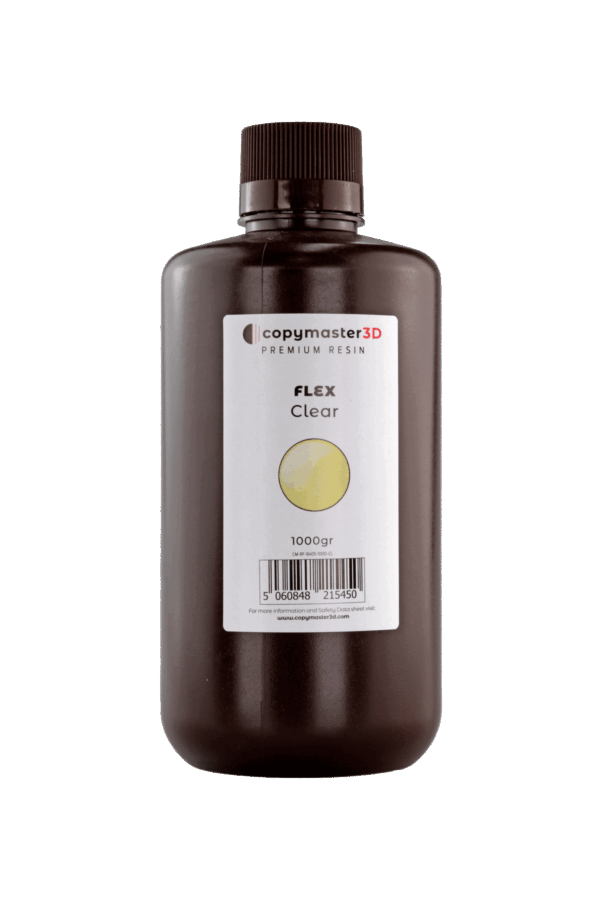 Copymaster3D-Flex-UV-Resin-1000-ml-Clear-CM-RF-B405-1000-CL-27574 Copymaster3D-Flex-UV-Resin-1000-ml-Clear-CM-RF-B405-1000-CL-27574