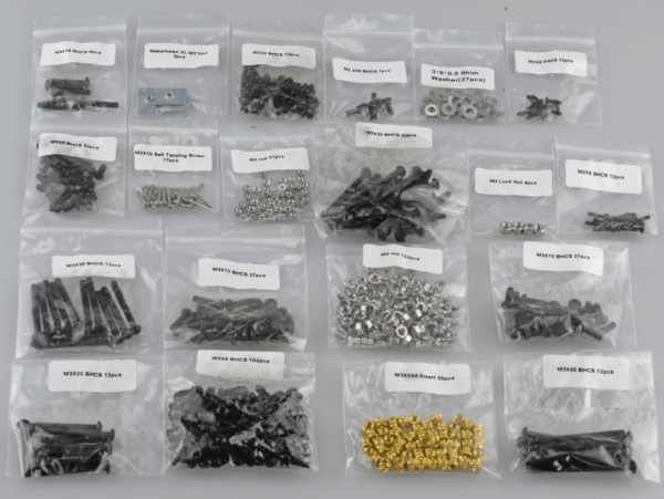 Fastener-Kit-for-Voron-v0-1-3D-VTFKITS2-28111 Fastener-Kit-for-Voron-v0-1-3D-VTFKITS2-28111