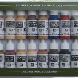 Vallejo-Acrylic-Model-Color-Set--Face-Skin-Colors-16--70125-27954
