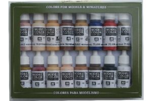 Vallejo-Acrylic-Model-Color-Set--Face-Skin-Colors-16--70125-27954