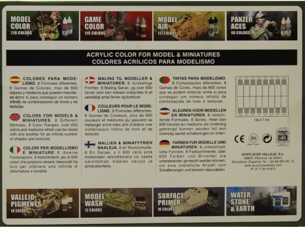 Model-Color-Set-U-S-A-Basic--16--70140-27904