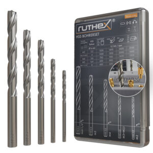 Ruthex-Drill-Set-for-thread-inserts-----M2--M2-5--M3--M4--M5--M6-und-1-4-BOH-SET-001-30184