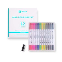 LOKLiK-Dual-Tip-Brush-Pens-12-Colors-31032_2