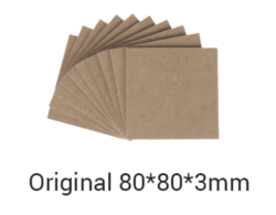 Snapmaker MDF Wood Sheet / 80x80x3mm / 10-pack 3 Snapmaker-MDF-Wood-Sheet---80x80x3mm---10-pack-26369_2