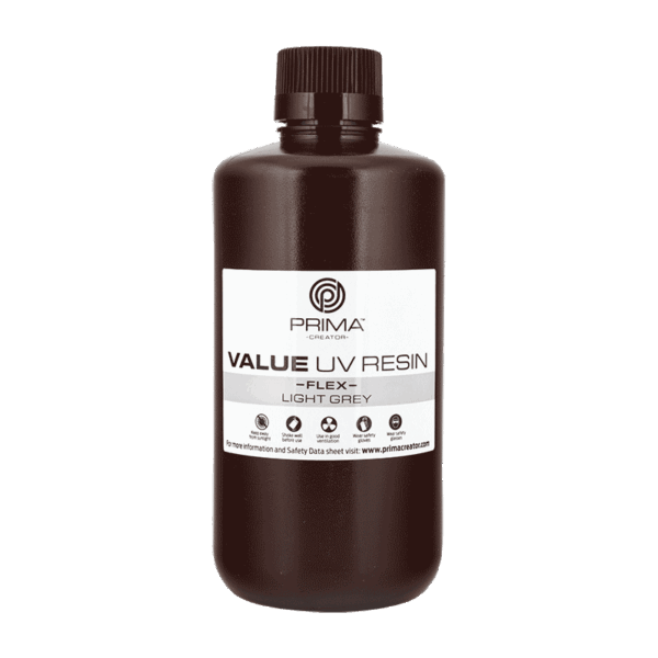PrimaCreator-Value-Flex-UV-Resin-1000-ml-Light-Grey-PV-RF-B405-1000-LG-24601
