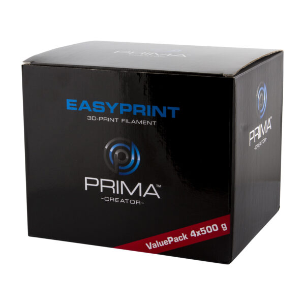 EasyPrint PETG Value Pack - 1.75mm - 4x 500 g (Total 2 kg) - Clear, Rose, Light Blue, Green 1 23573.46520